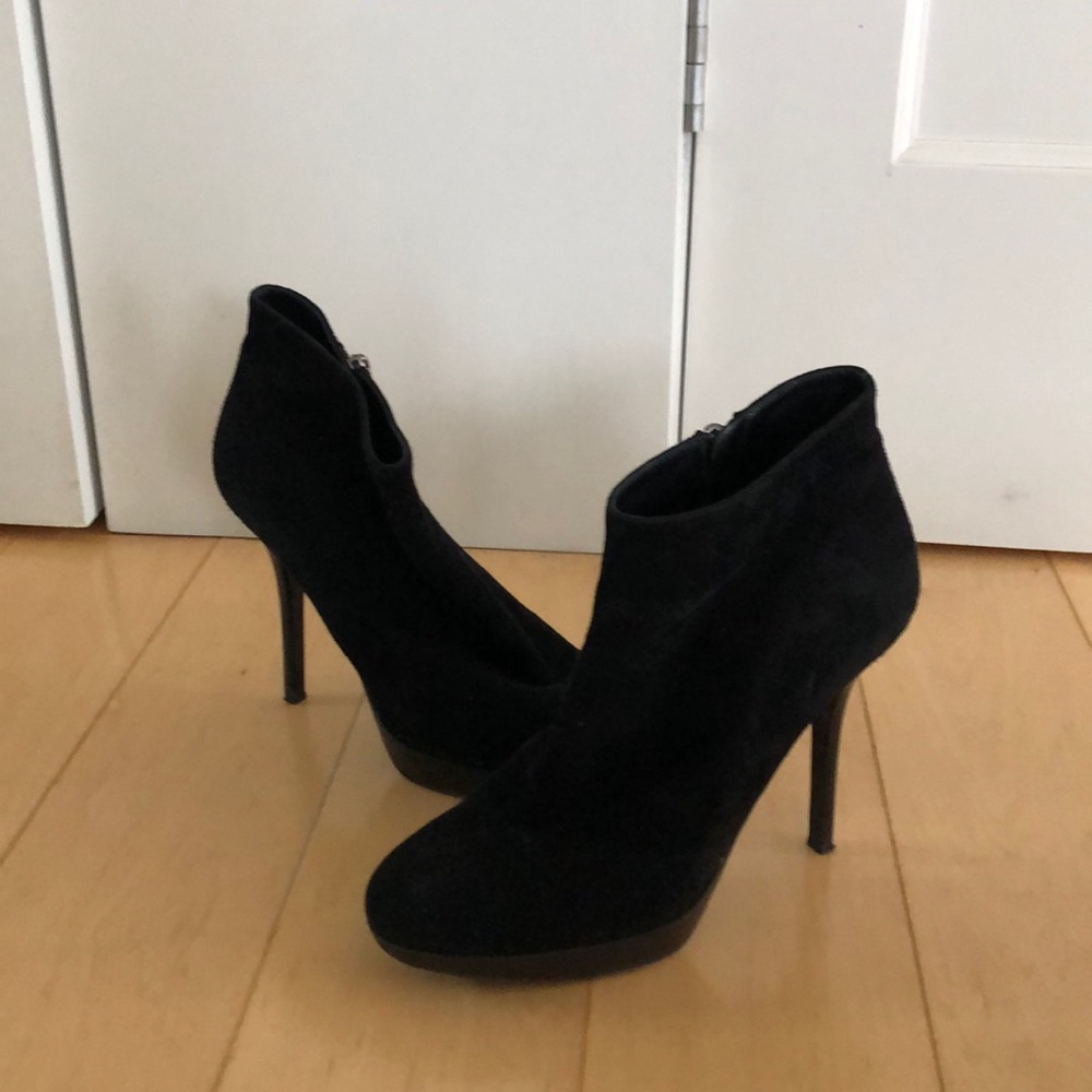 Dior ankle boots sexy black suede
